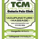 TCM Healthcare - Ontario Pain Clinic - Massothérapeutes enregistrés