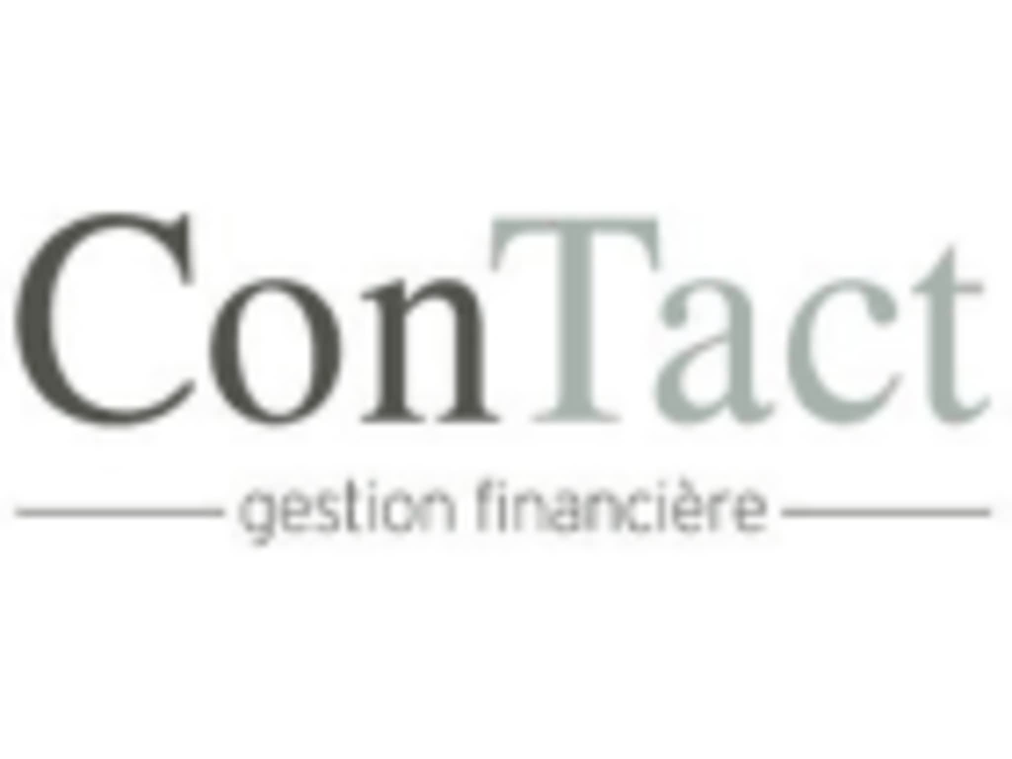 photo ConTact Gestion Financière