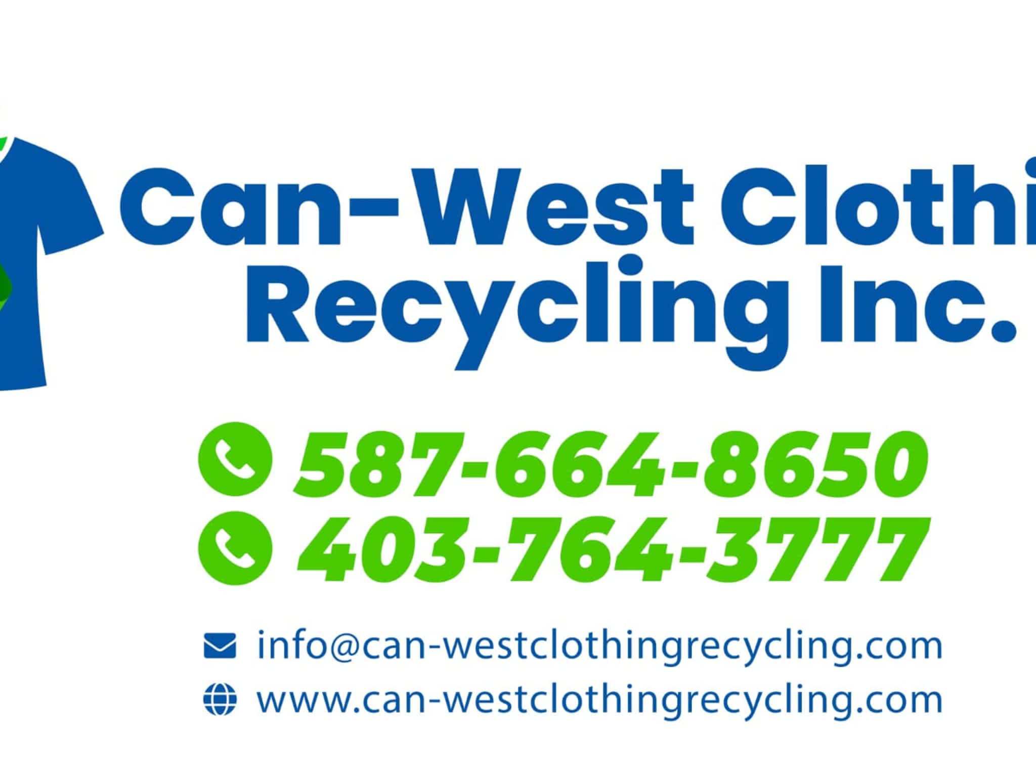 photo Can West Clothing Recycling Inc