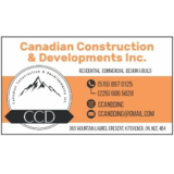 Canadian Construction & Development Inc - Rénovations
