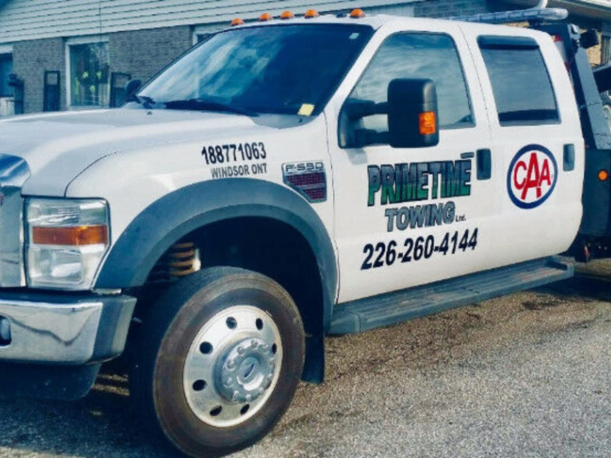 Prime Time Towing Windsor, ON 1672 Gladstone Ave Canpages