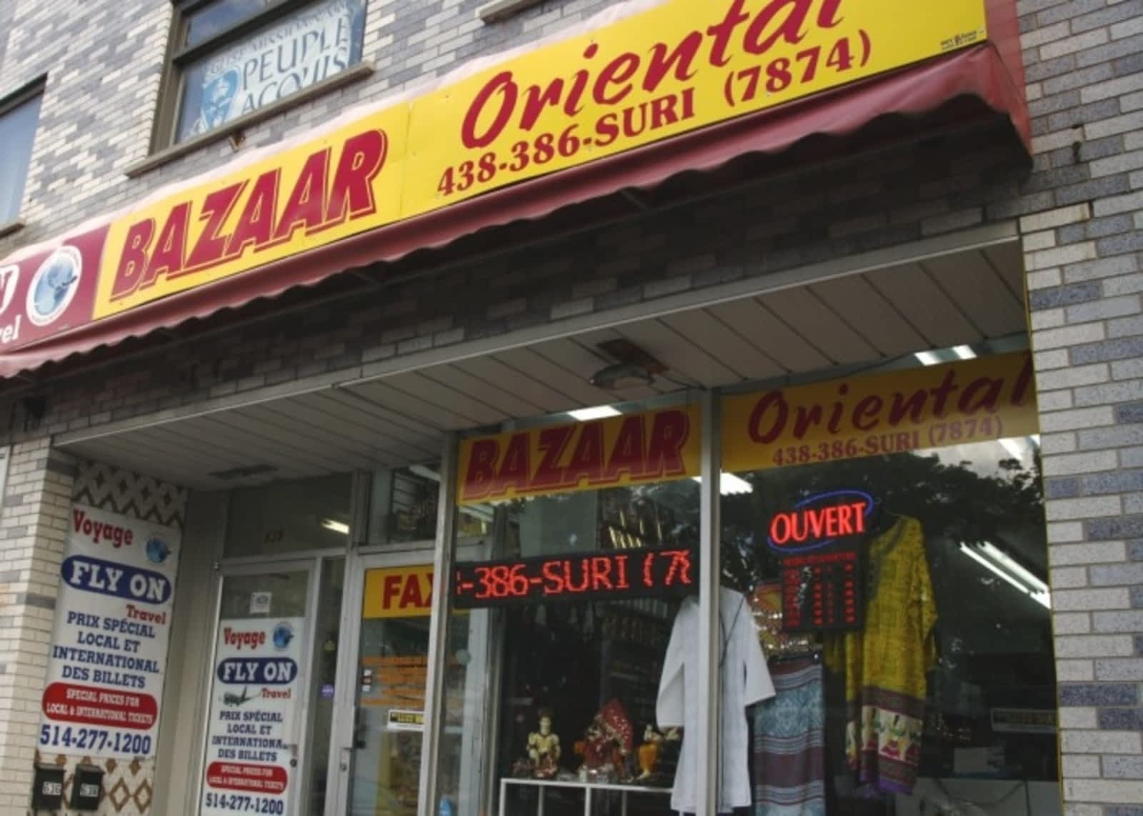 Bazaar Oriental Opening Hours 636 Rue Jean Talon O Montreal Qc