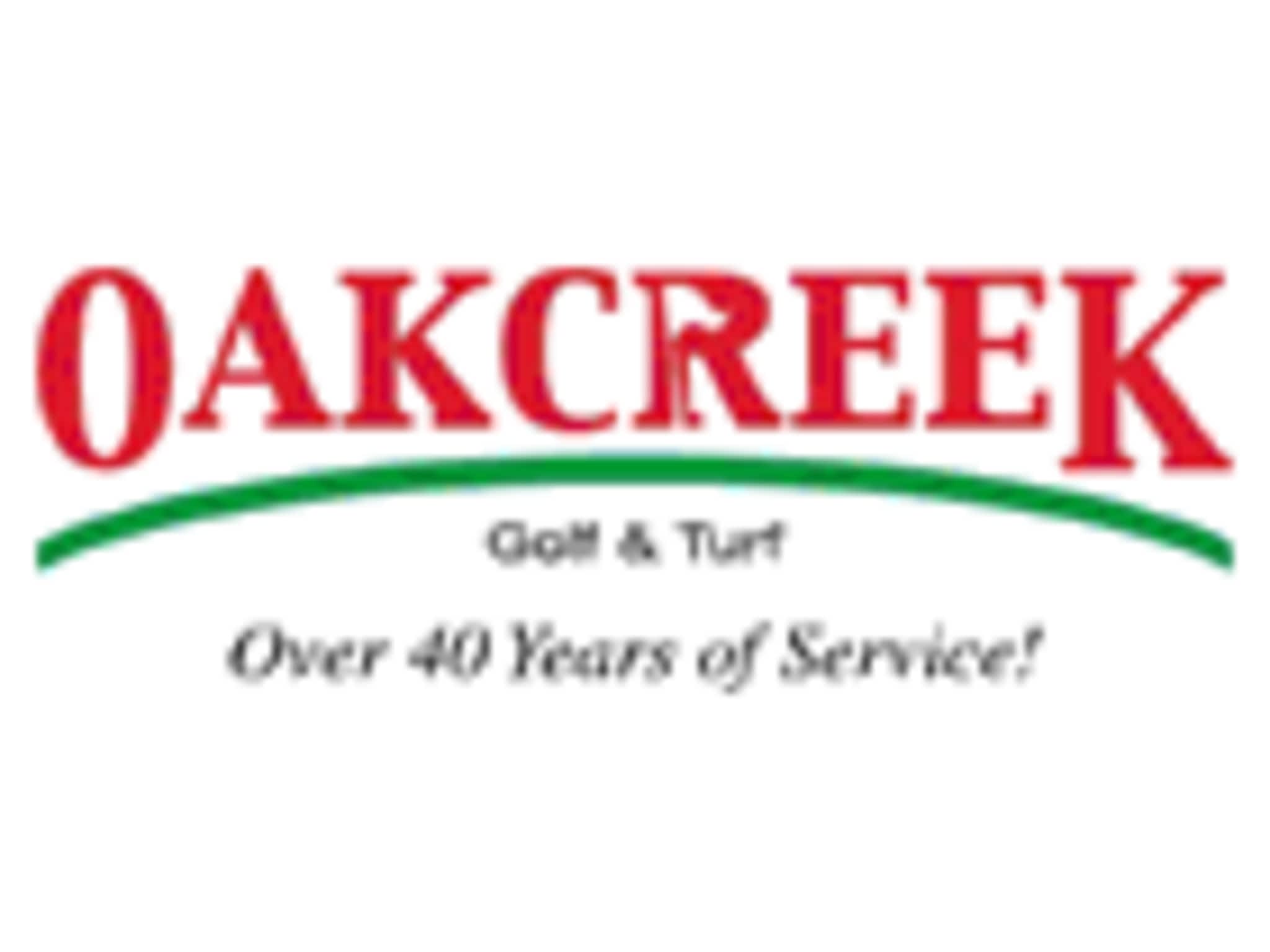 photo Oakcreek Golf & Turf