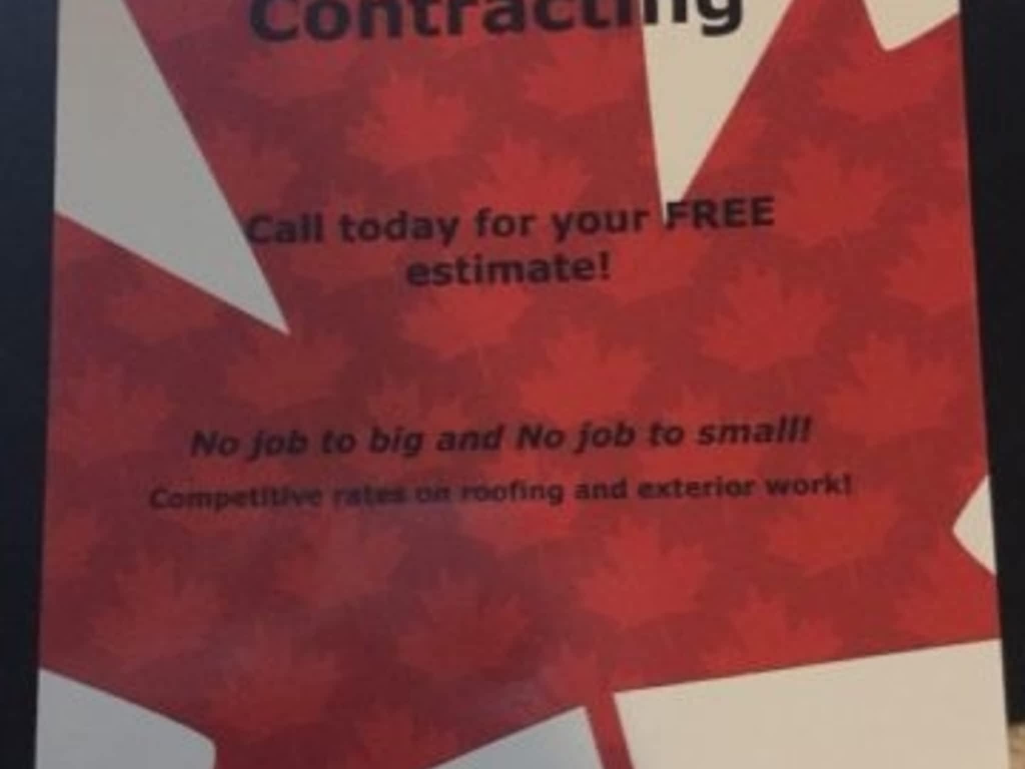 photo A Canadian Thing Contracting