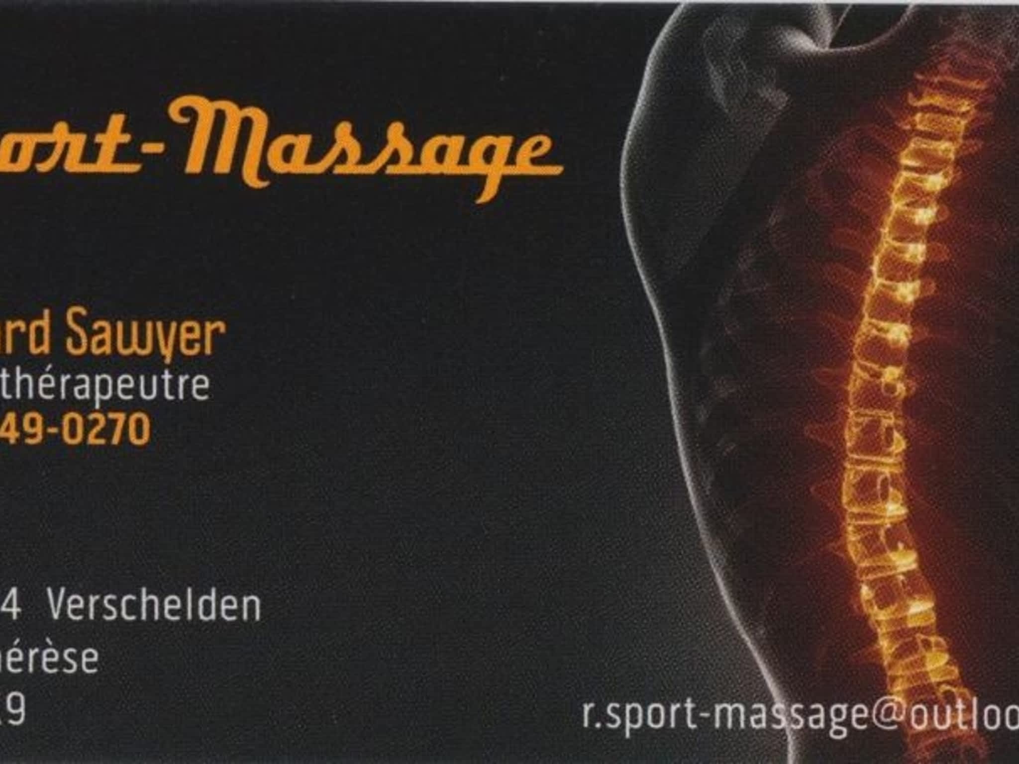 photo Sport-Massage Richard Sawyer