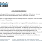 Propane Energy Solutions - Propane Gas Sales & Service