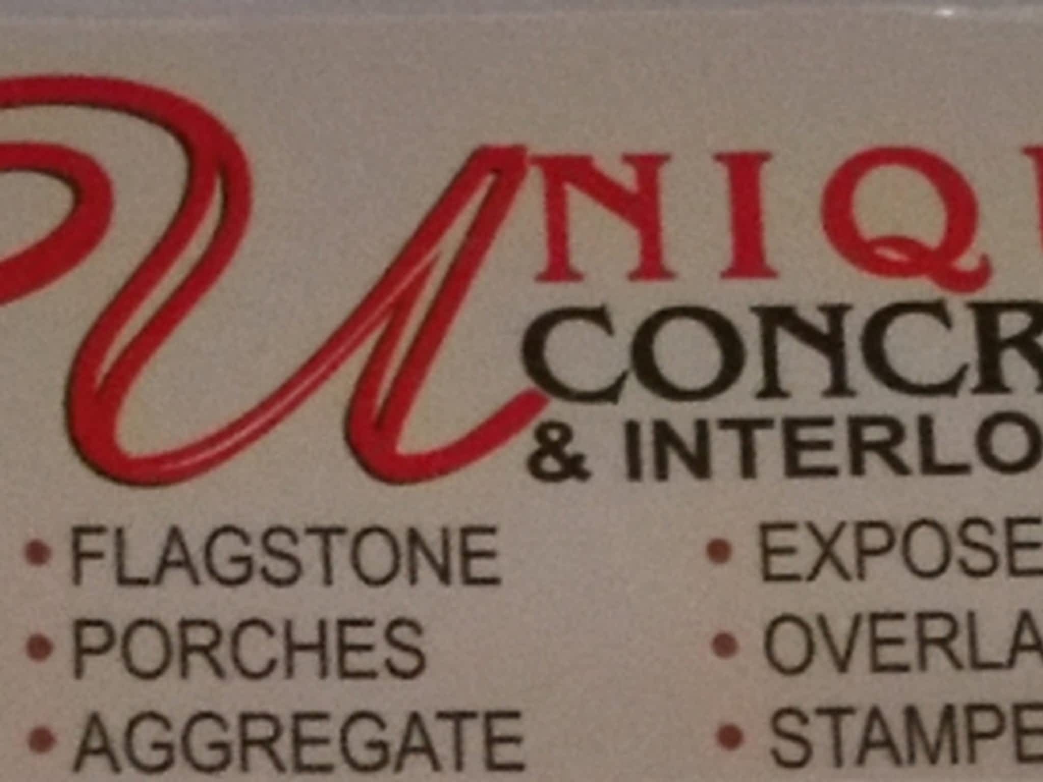 photo Unique Concrete & Interlocking