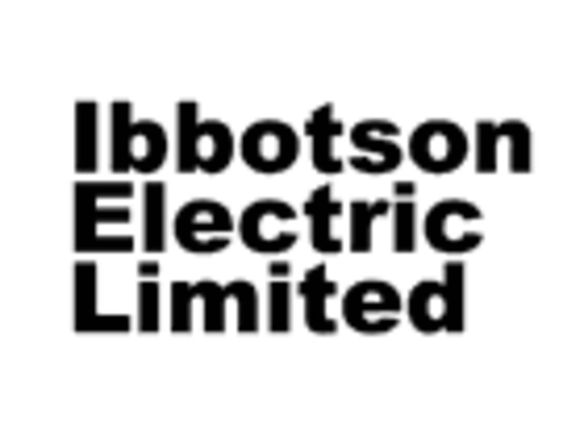 photo Ibbotson Electric Limited