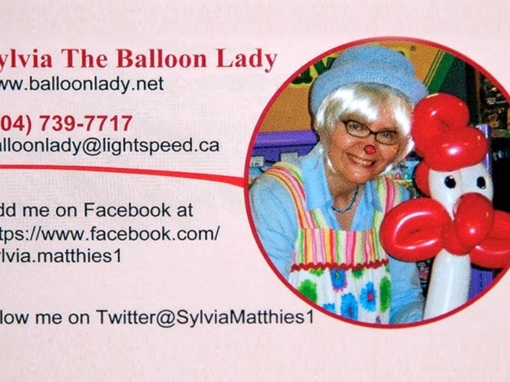 photo Sylvia the Balloon Lady