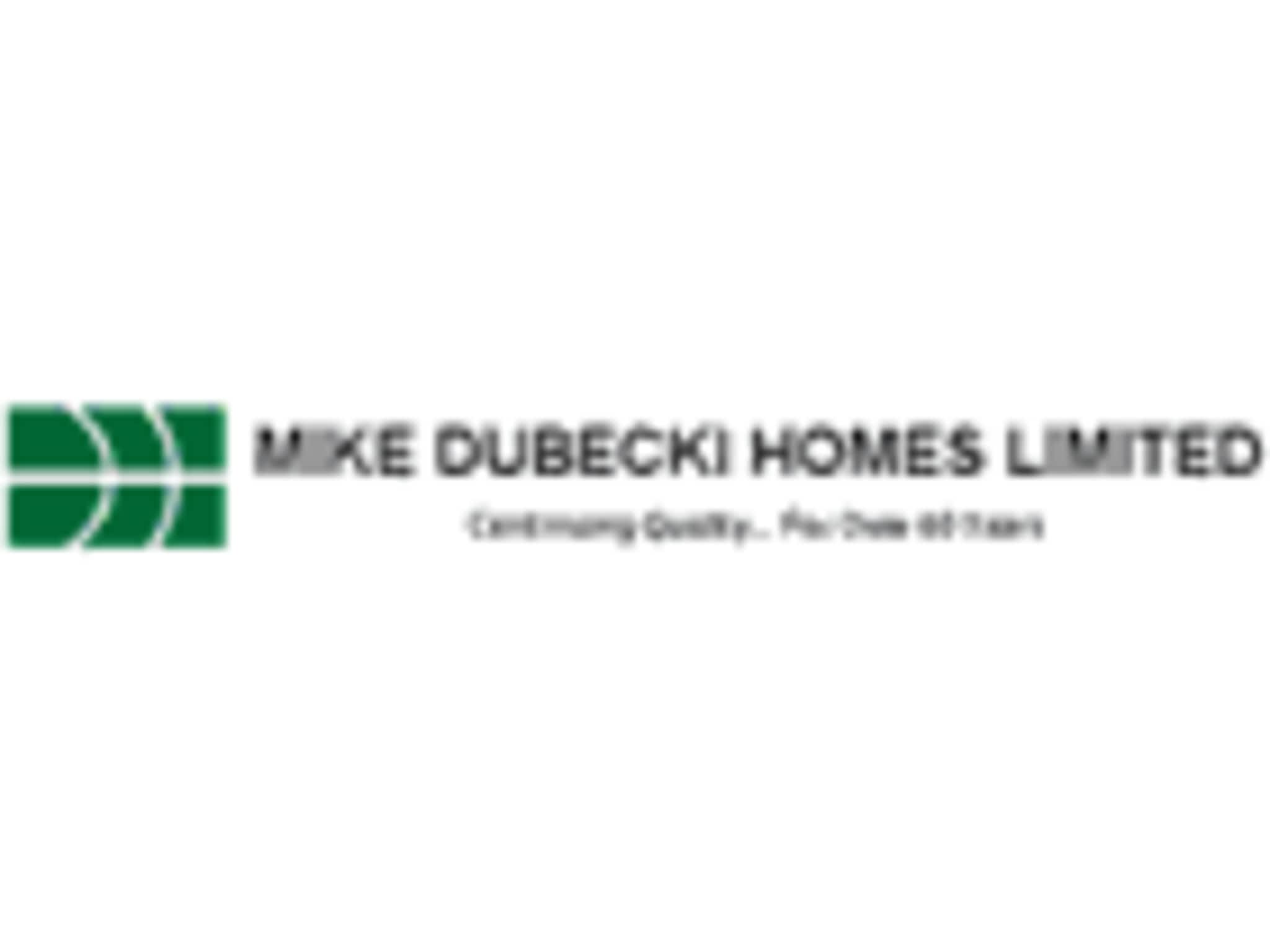 photo Mike Dubecki Homes Ltd
