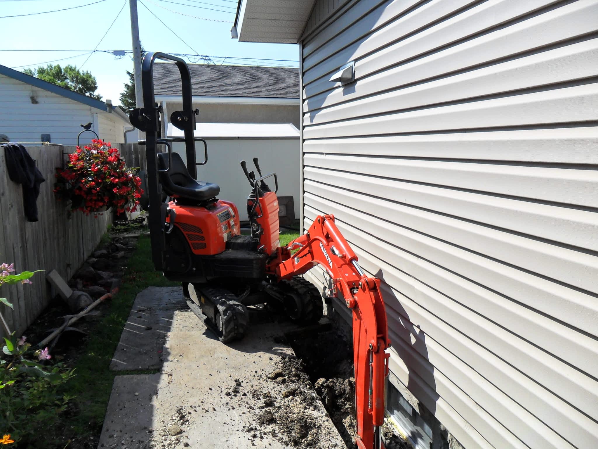 photo Breaking Ground Foundation Repair & Mini Excavation