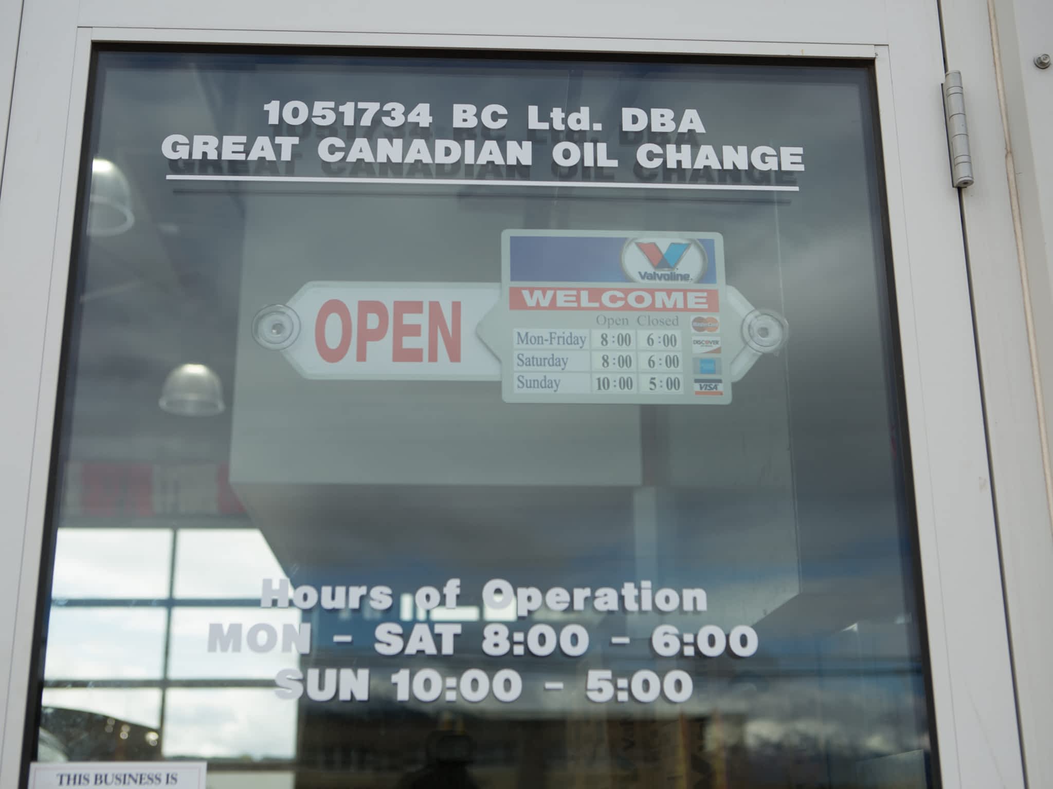 photo Great Canadian Oil Change