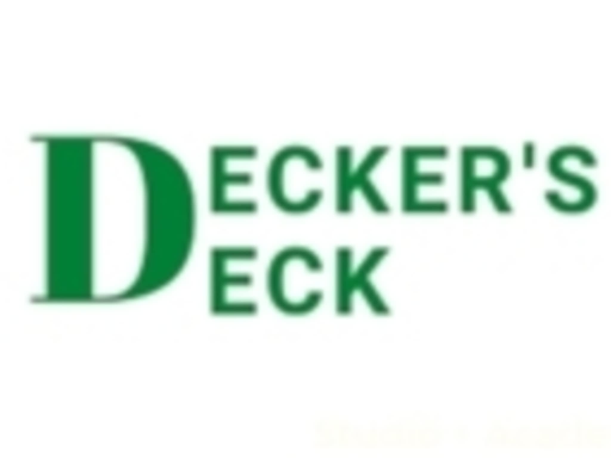 photo Decker's Deck