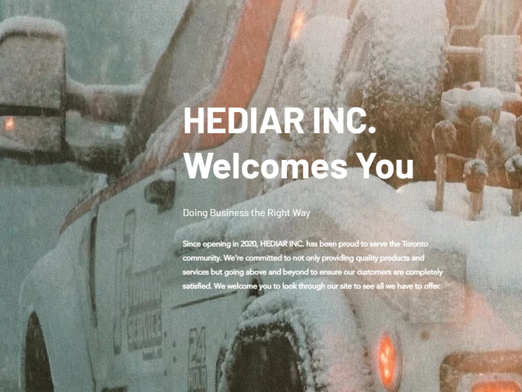 photo Hediar Inc - Towing Company