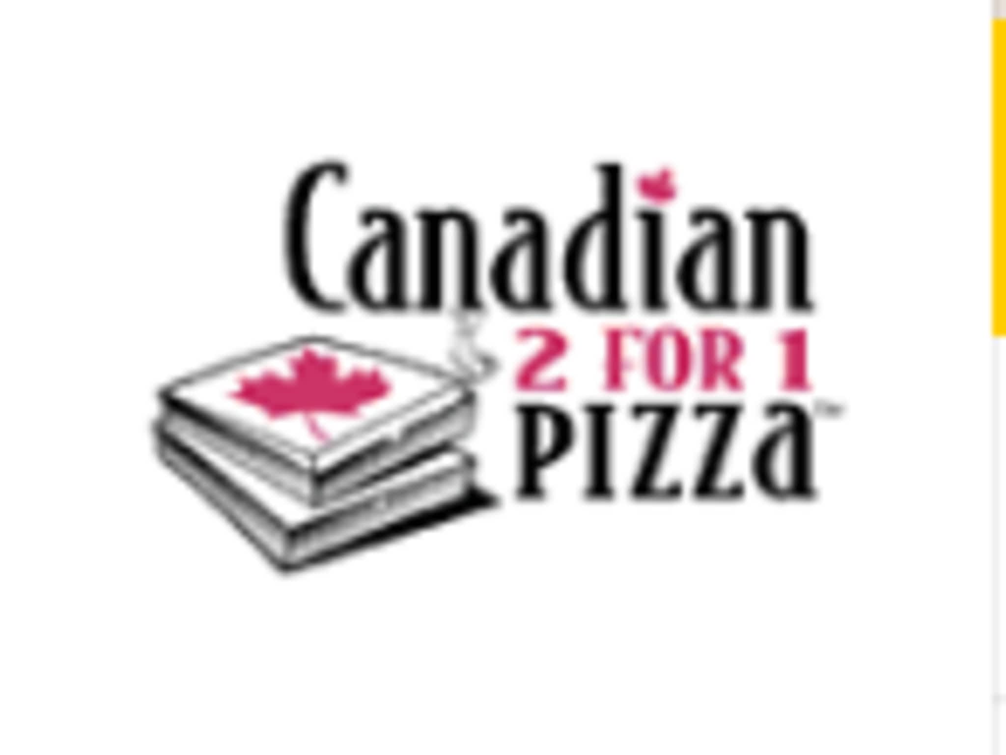 photo Canadian 2 For 1 Pizza