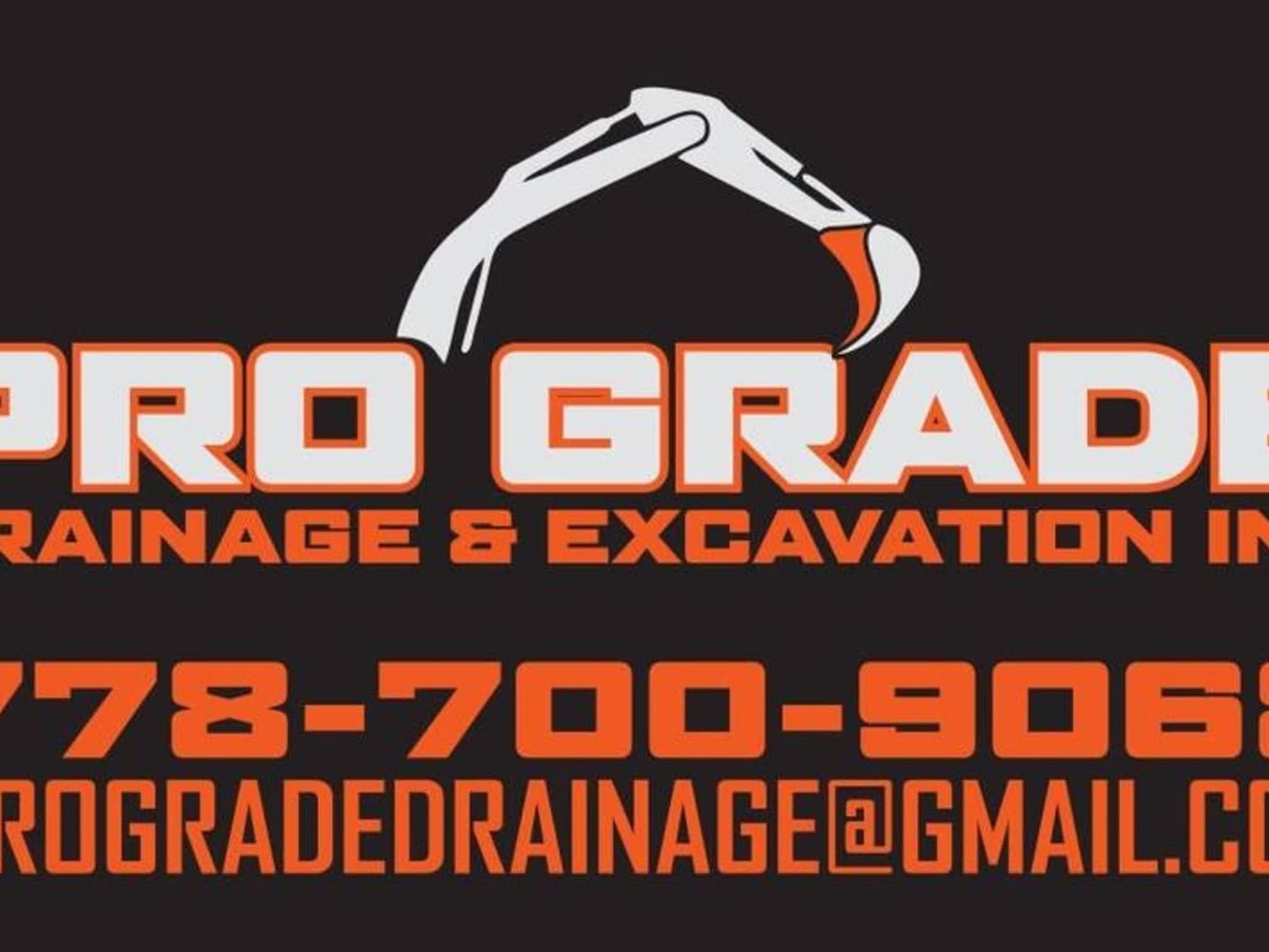 photo Pro Grade Drainage & Excavation