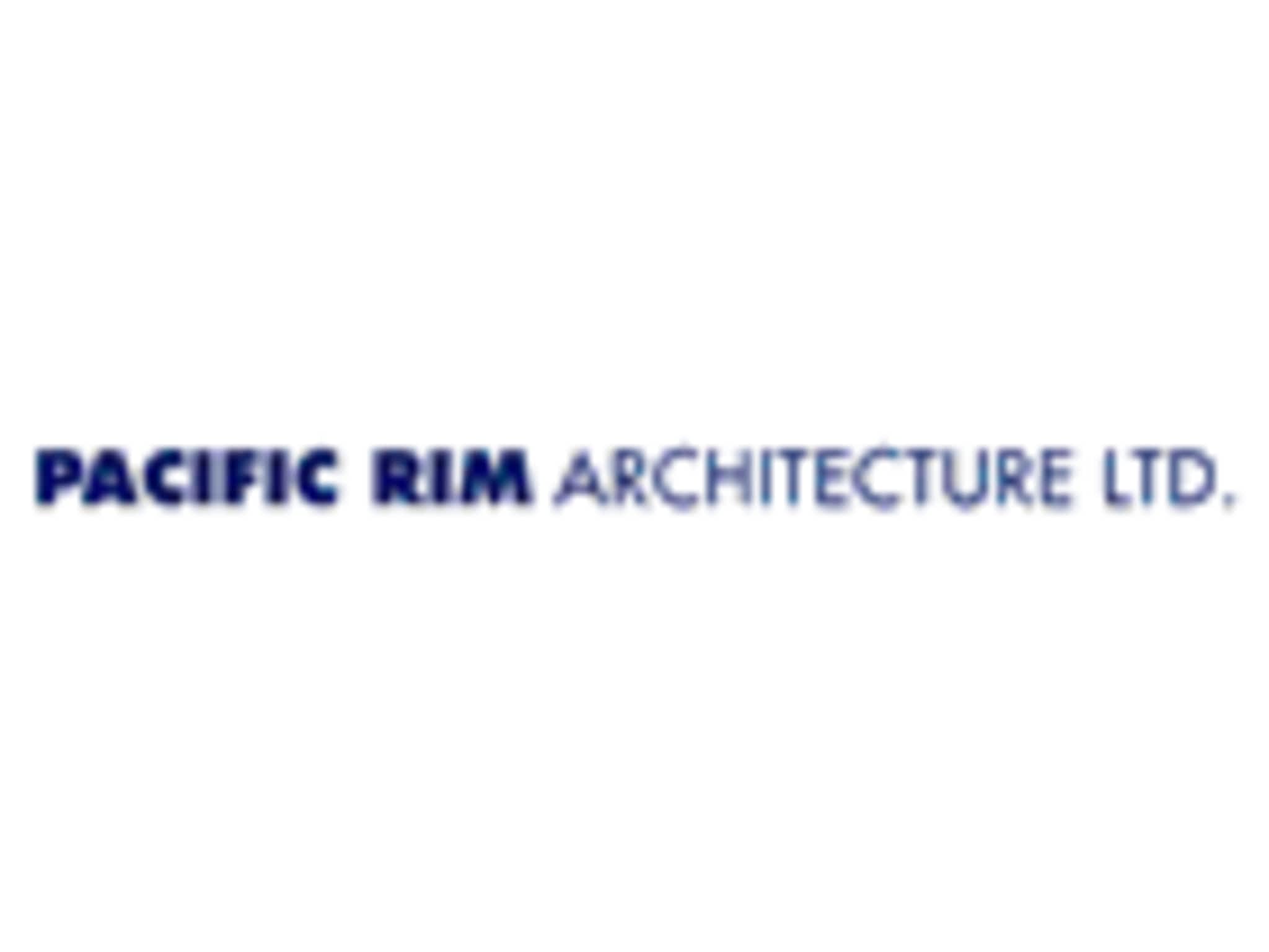photo Pacific Rim Architecture Ltd
