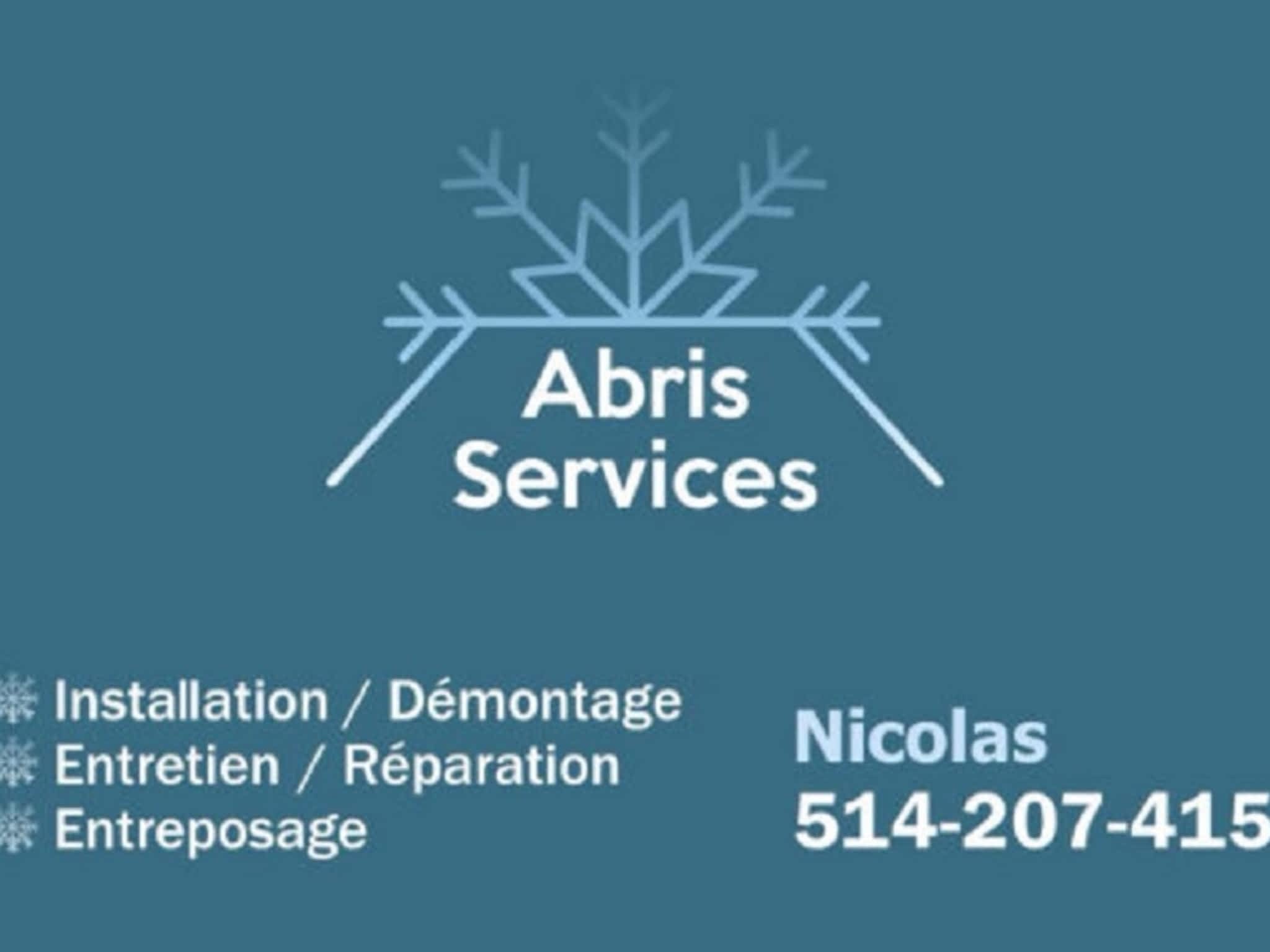 photo Abris Services Nicolas
