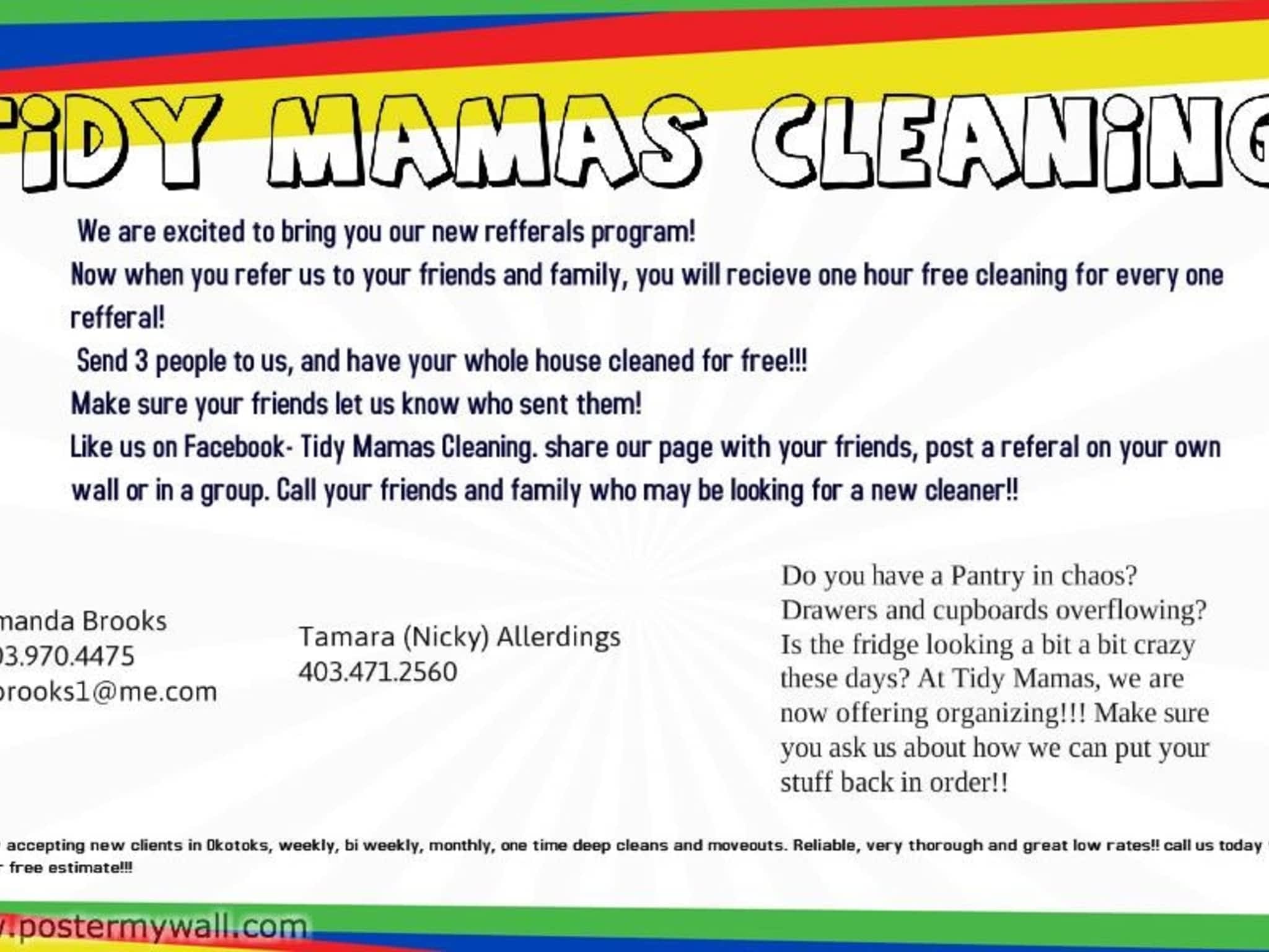 photo Tidy Mamas Cleaning