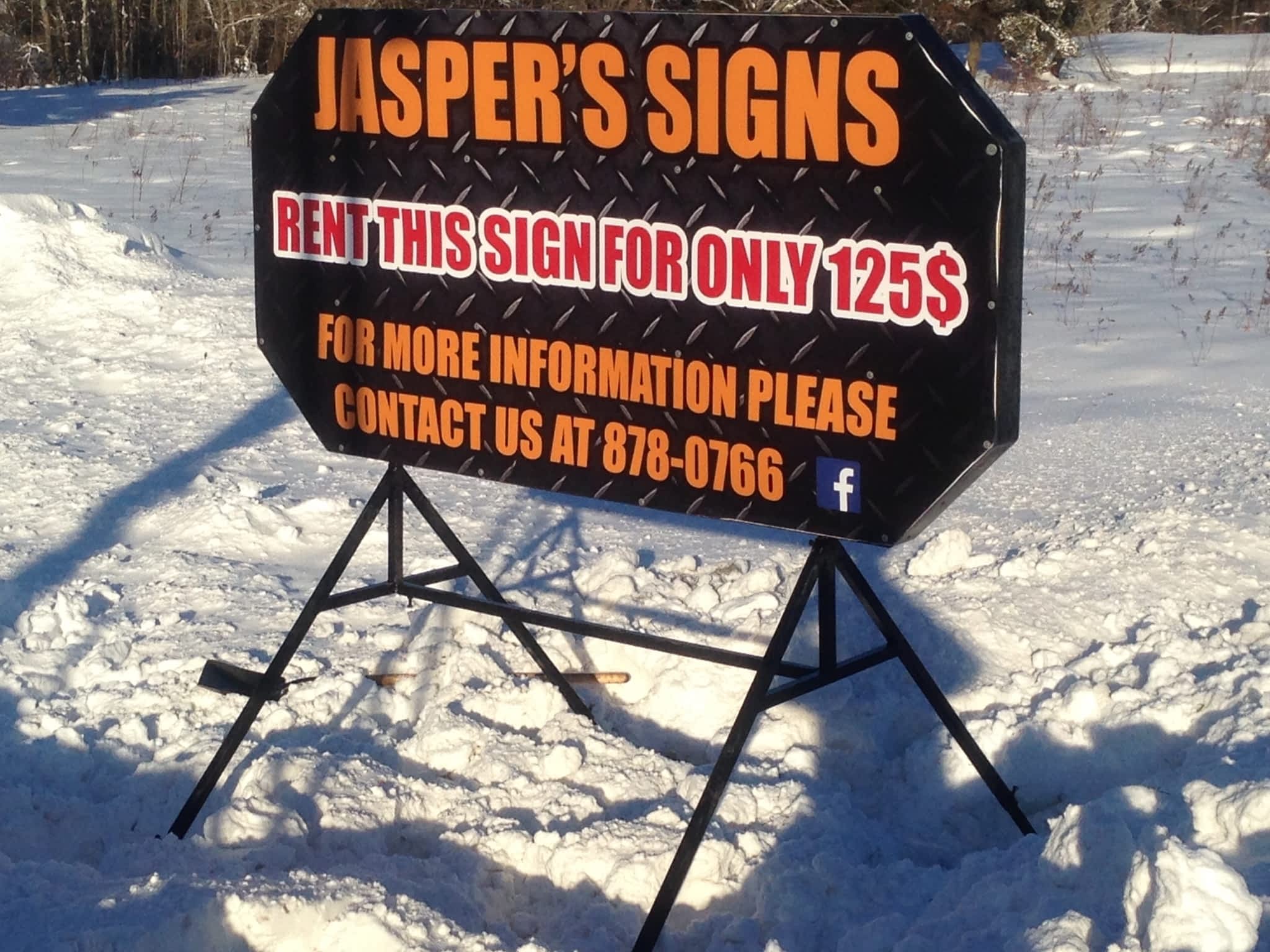 photo Jasper's Signs rental