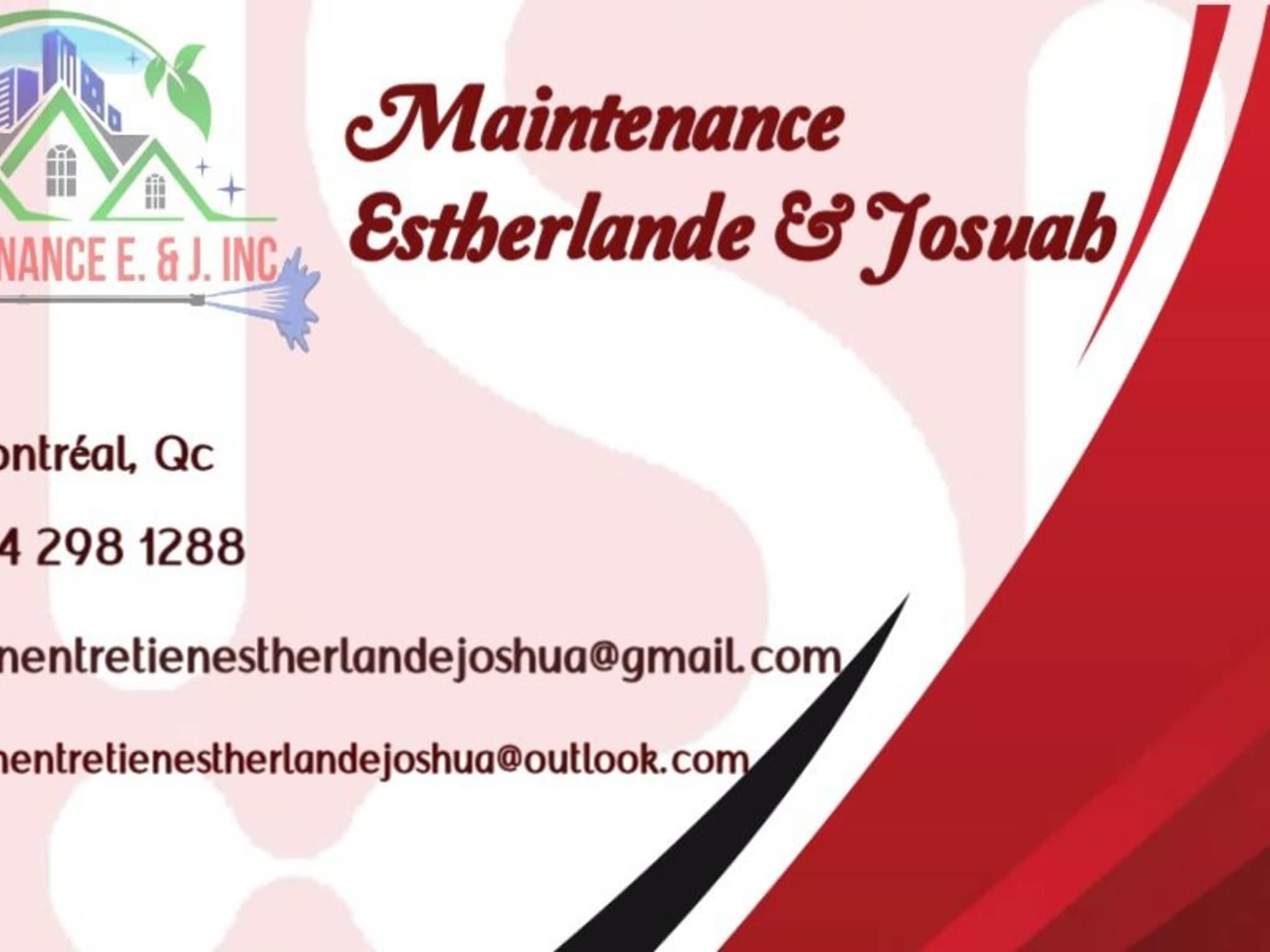 photo Soins et Entretien Estherlande et Joshua inc