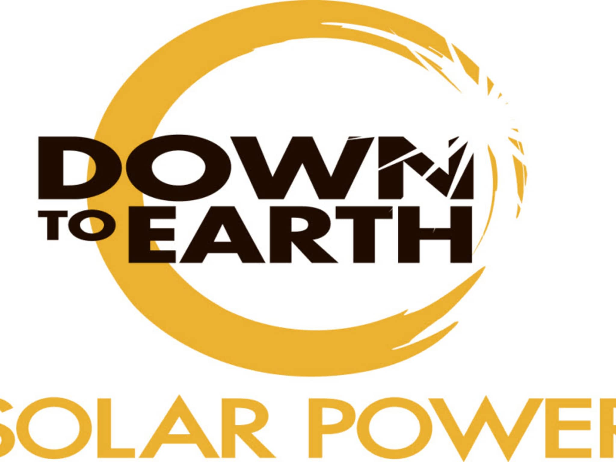 photo Down-To-Earth Solar Power