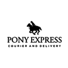 Pony Express Courier - Logo