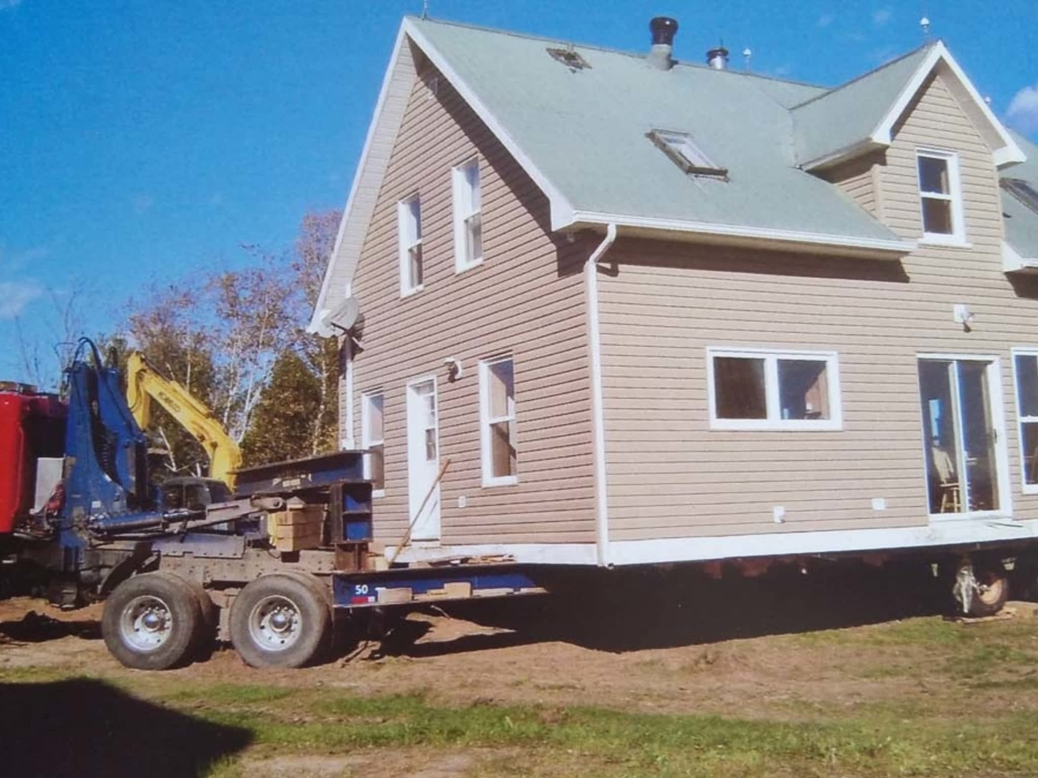 photo Joseph McDonald Jr House Moving & Construction Ltd