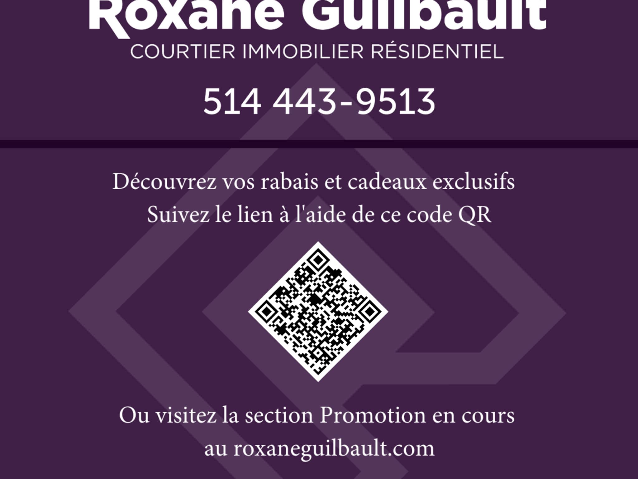photo Roxane Guilbault Courtier Immobilier