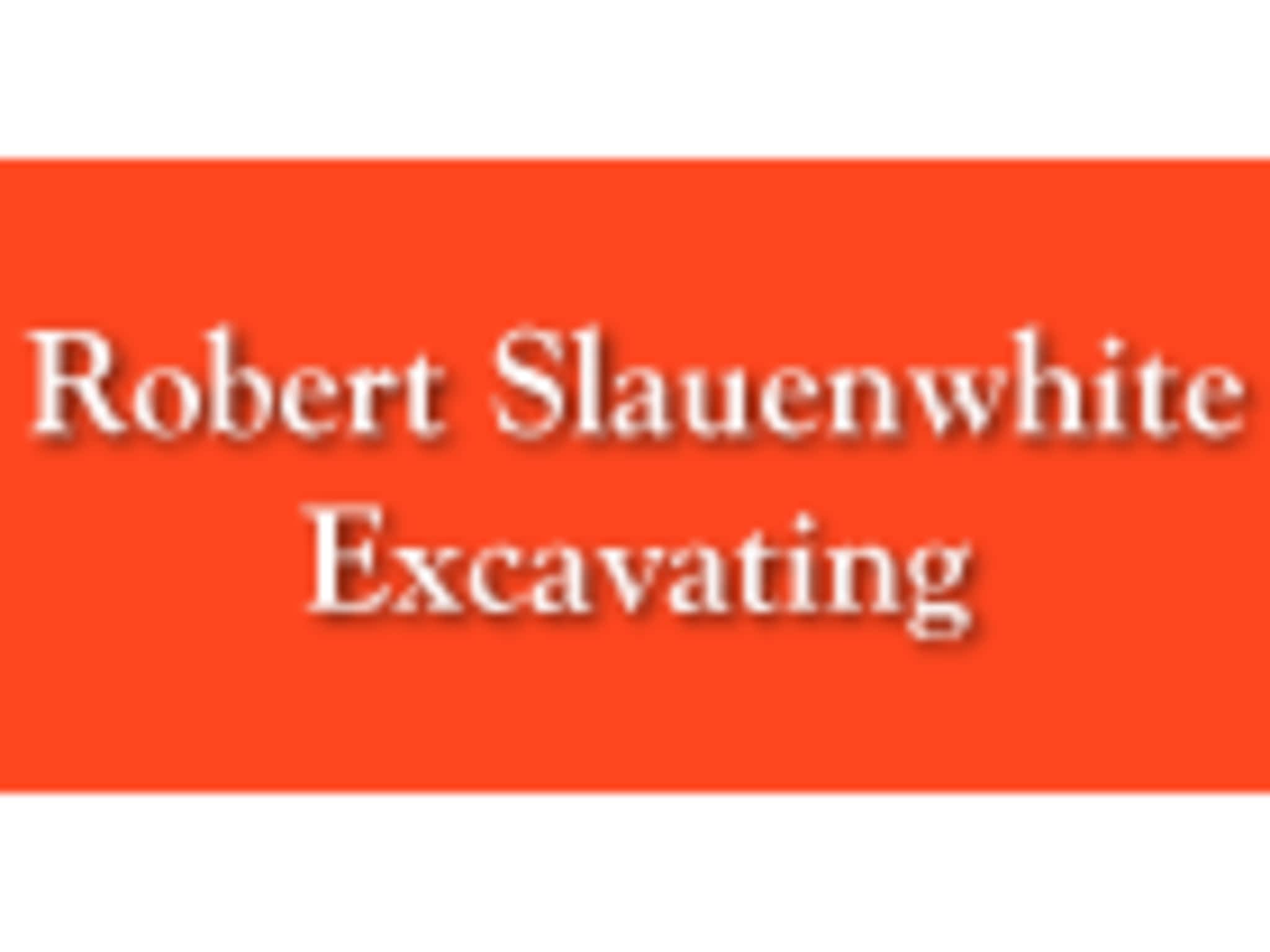 photo Robert Slauenwhite Excavating