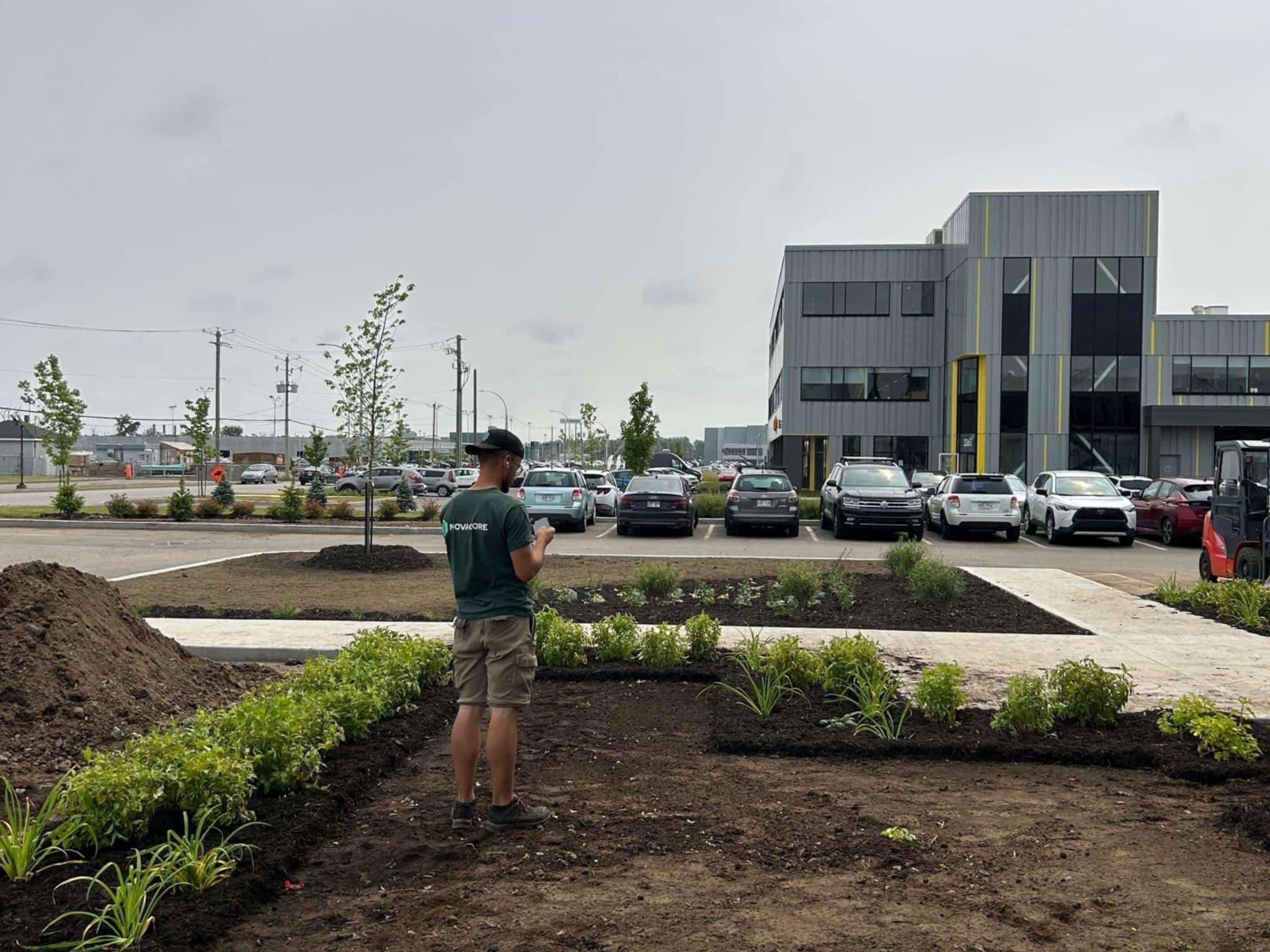 photo Groupe Novacore Inc. - Terrassement, Pavé-uni, Pose de Tourbe Repentigny