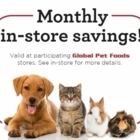 Global Pet Foods Edgemont - Pet Food & Supply Stores