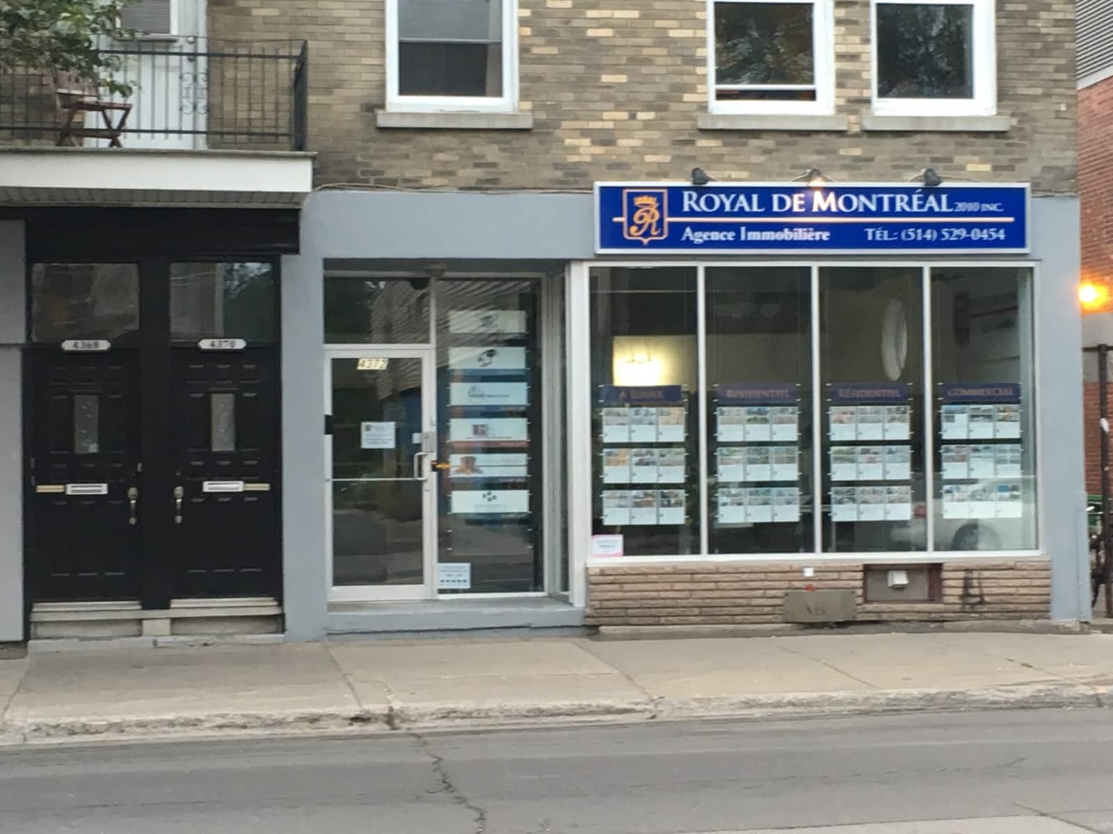 Royal De Montréal 2010 Inc Horaire d'ouverture 4372 av Papineau