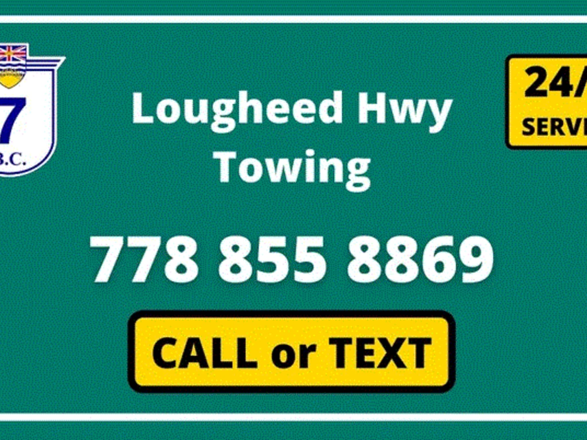 photo Lougheed Towing