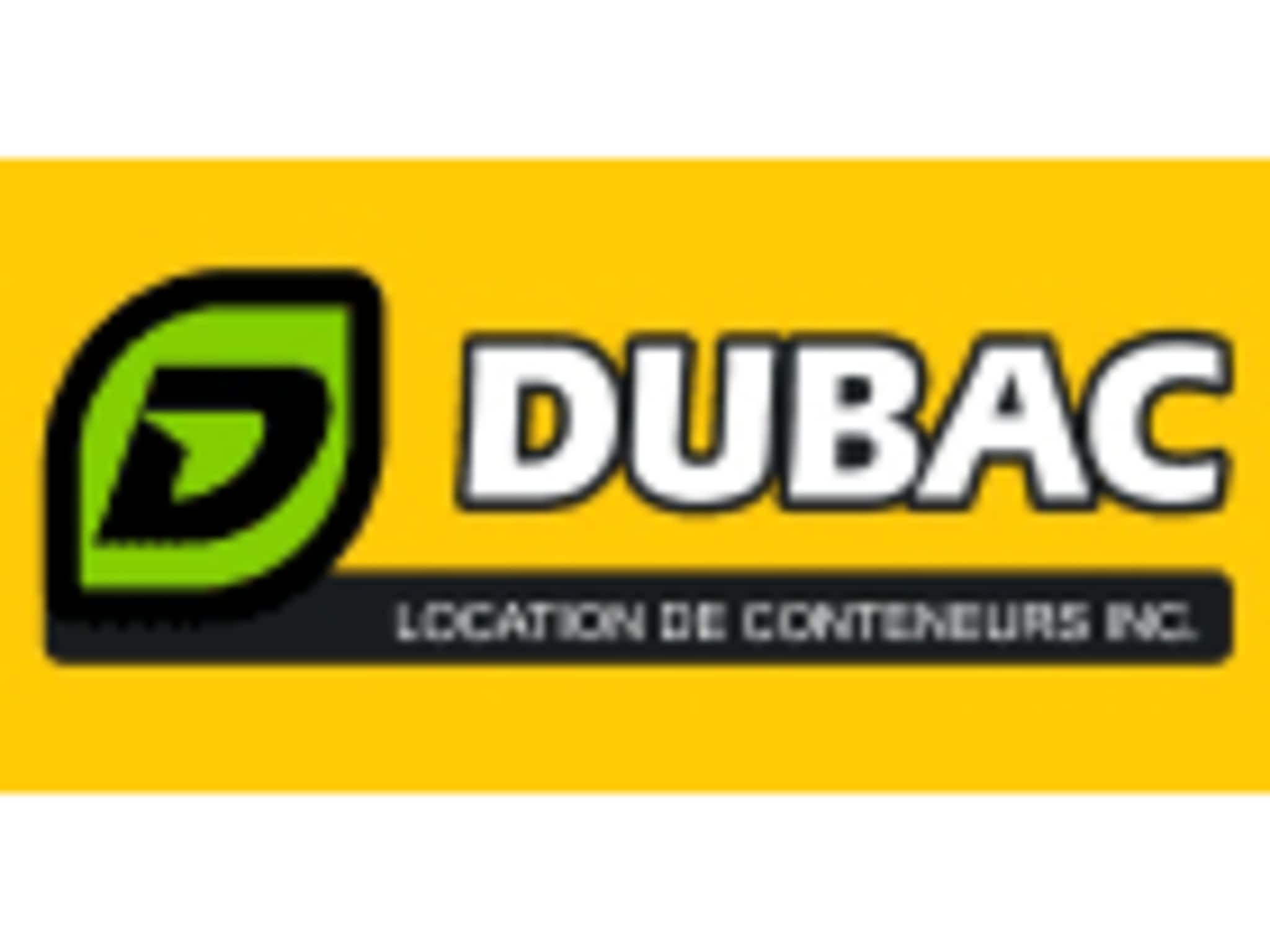 photo DUBAC Location de Conteneurs Inc
