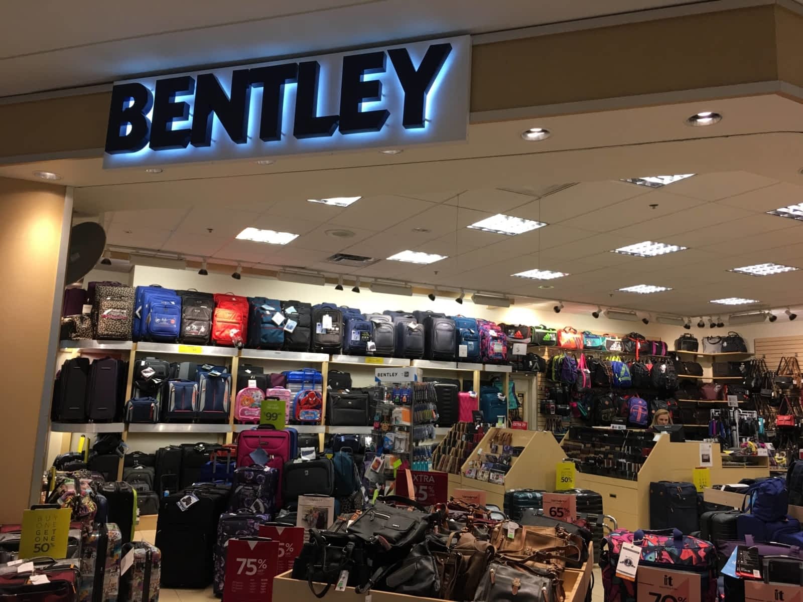 bentley luggage store near me