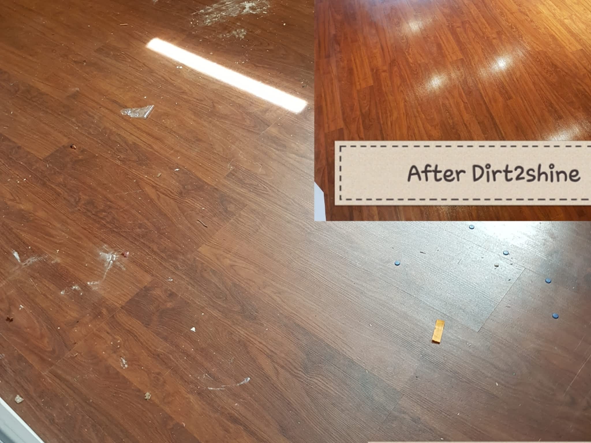 photo Dirt2Shine Carpet Tile Grout Stone & Hardwood Cleaning & Polishing