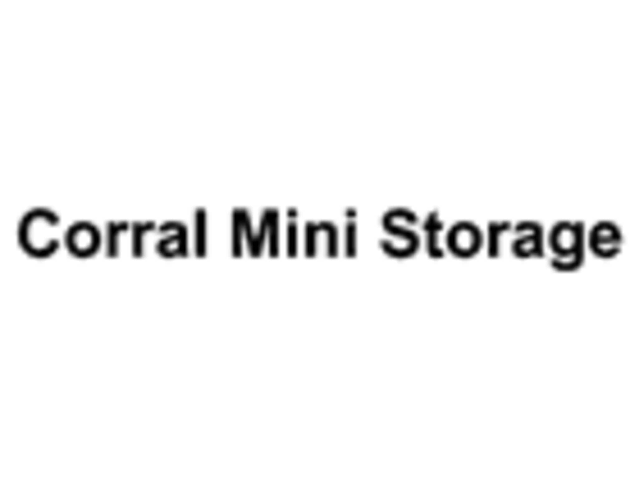 photo Corral Mini Storage