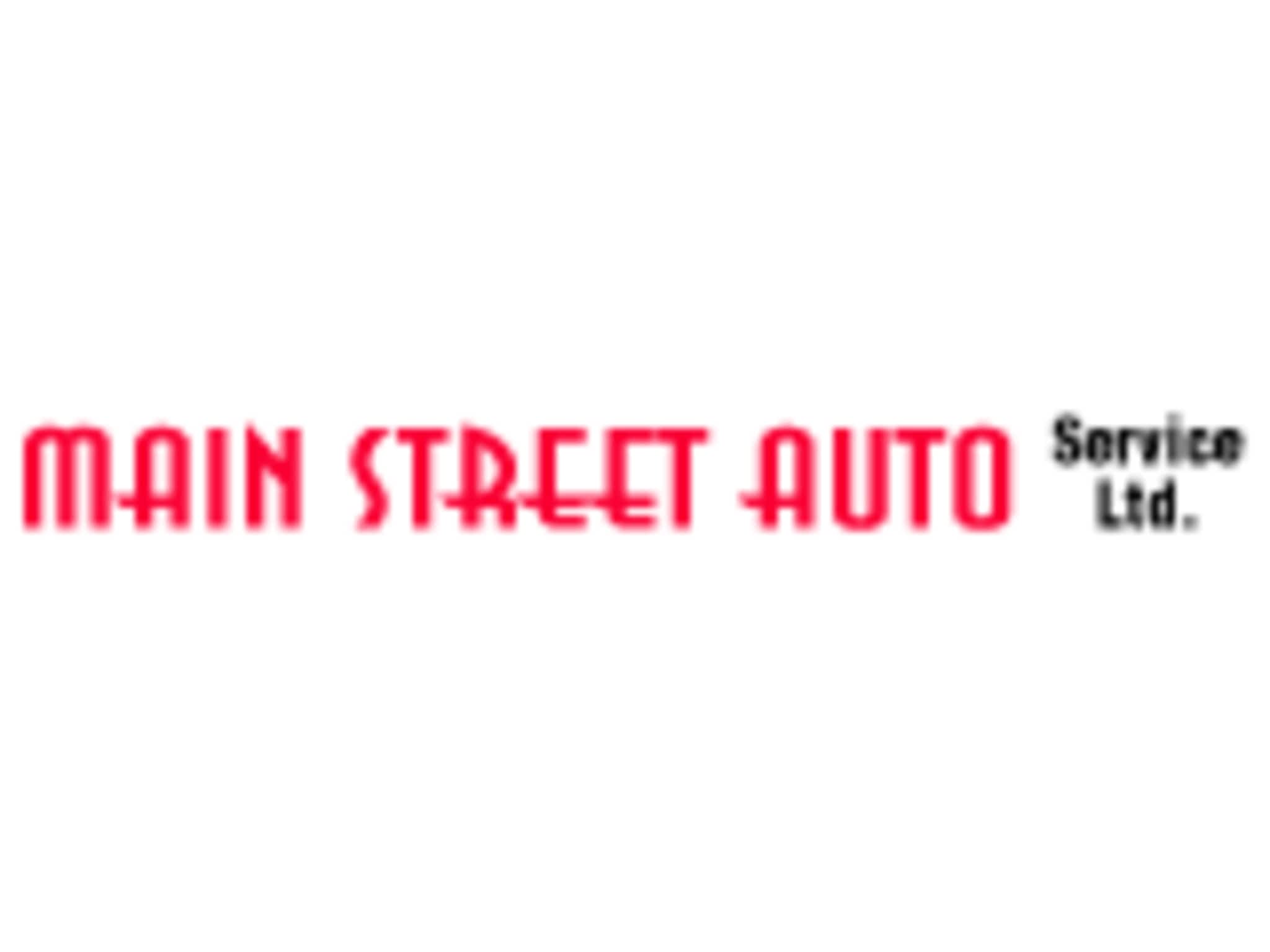 photo Main Street Auto Service Ltd