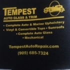 Tempest Auto Glass & Trim - Tauds, capotes et rembourrage de bateaux