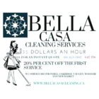 bella cleaning services - Logo