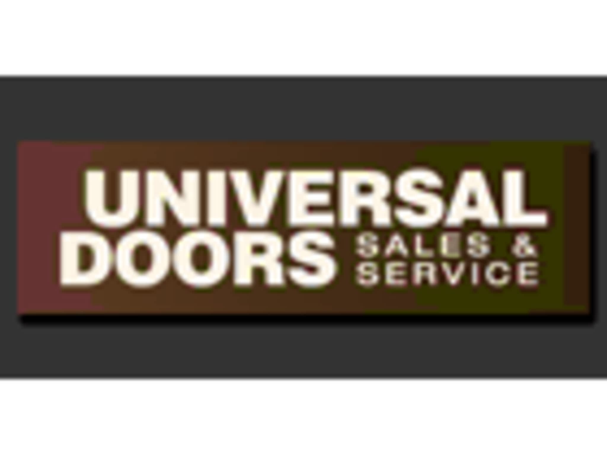 photo Universal Doors