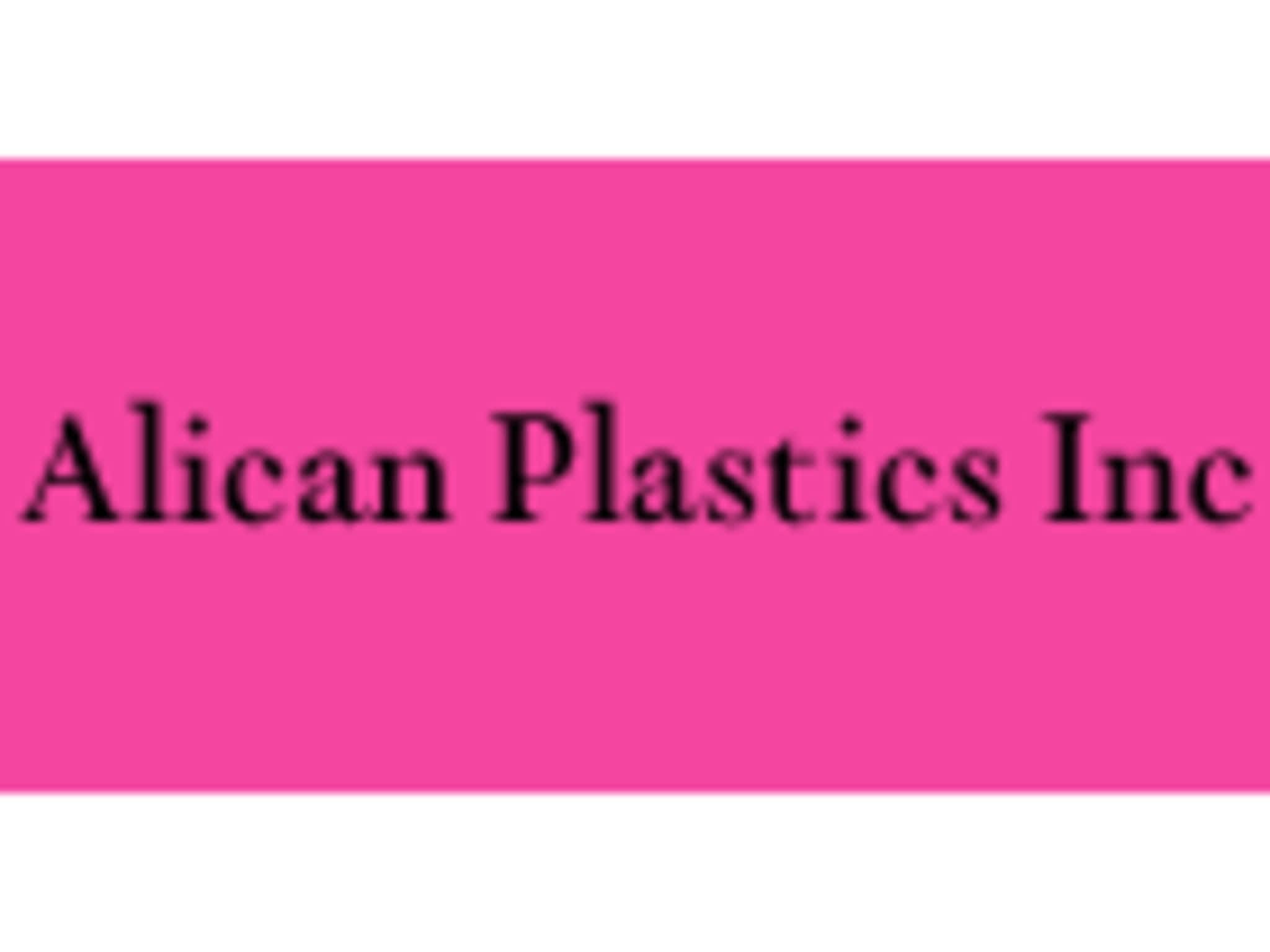 photo Alican Plastics Inc