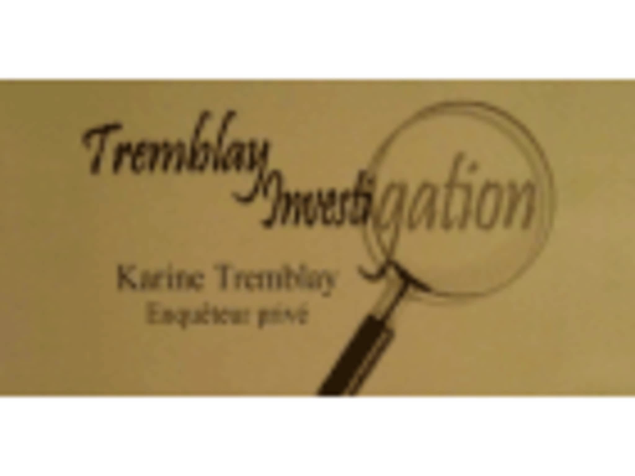 photo Tremblay Investigation