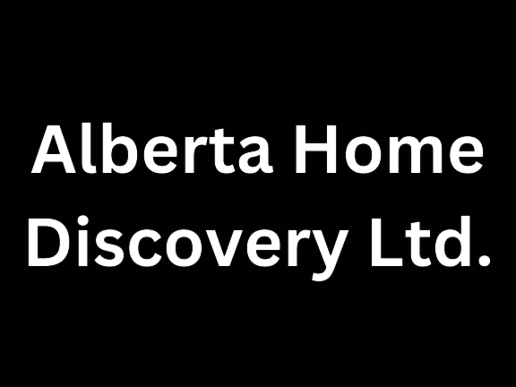 photo Alberta Home Discovery Ltd.