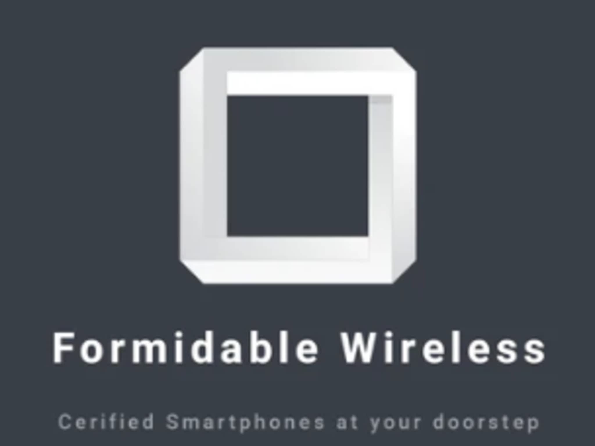 photo Formidable Wireless